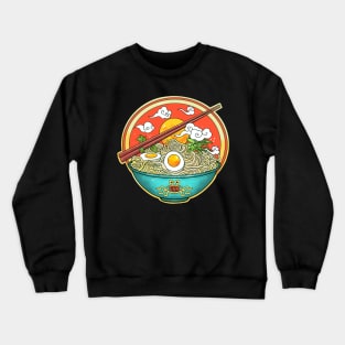 Pastafarian ramen noodles Crewneck Sweatshirt